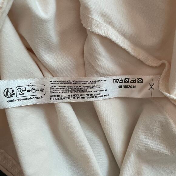 Free People Movement Hot Shot Tee Romper Clay Cream Size Medium - Picture 13 of 13